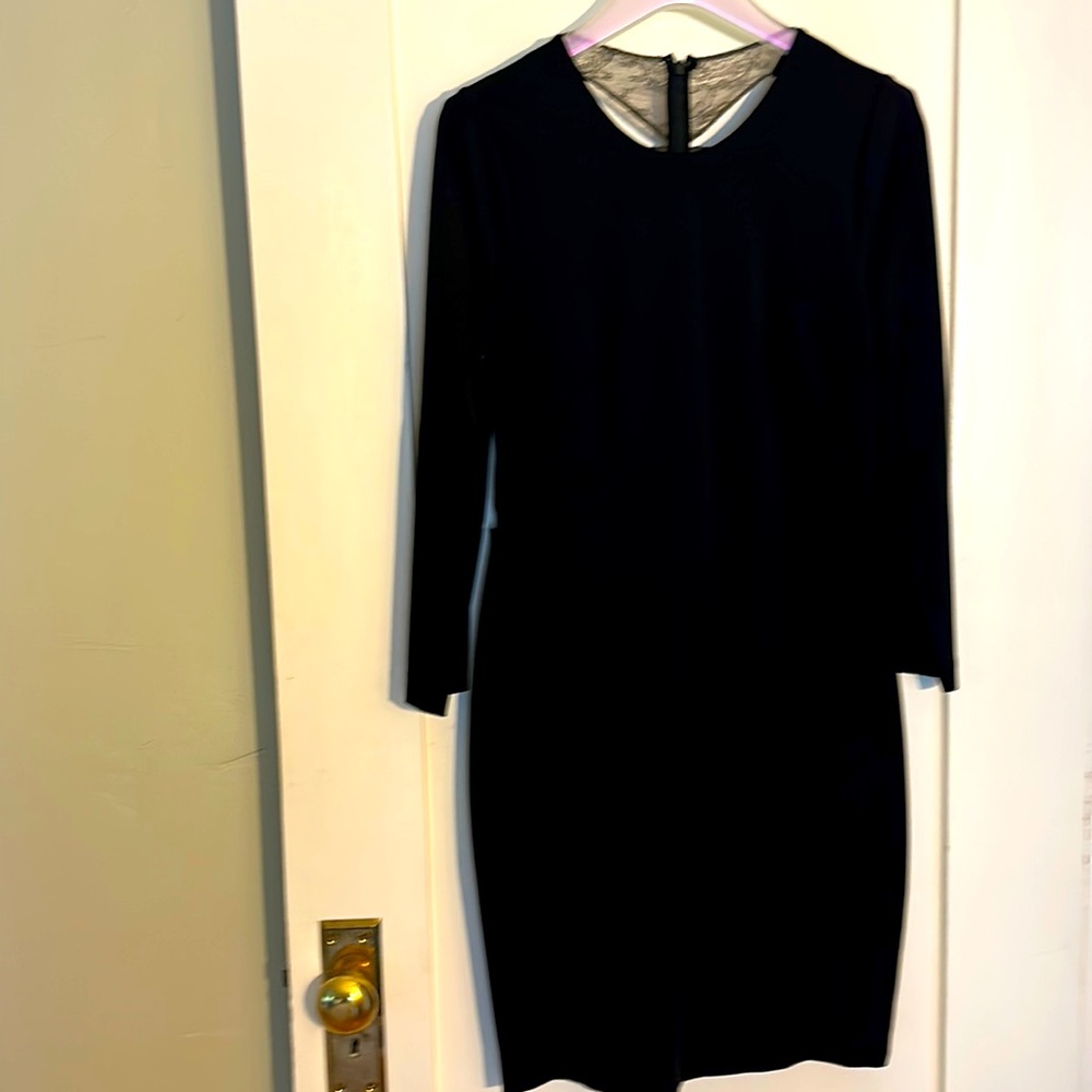 LBD with lace detailing on the back. Size 8